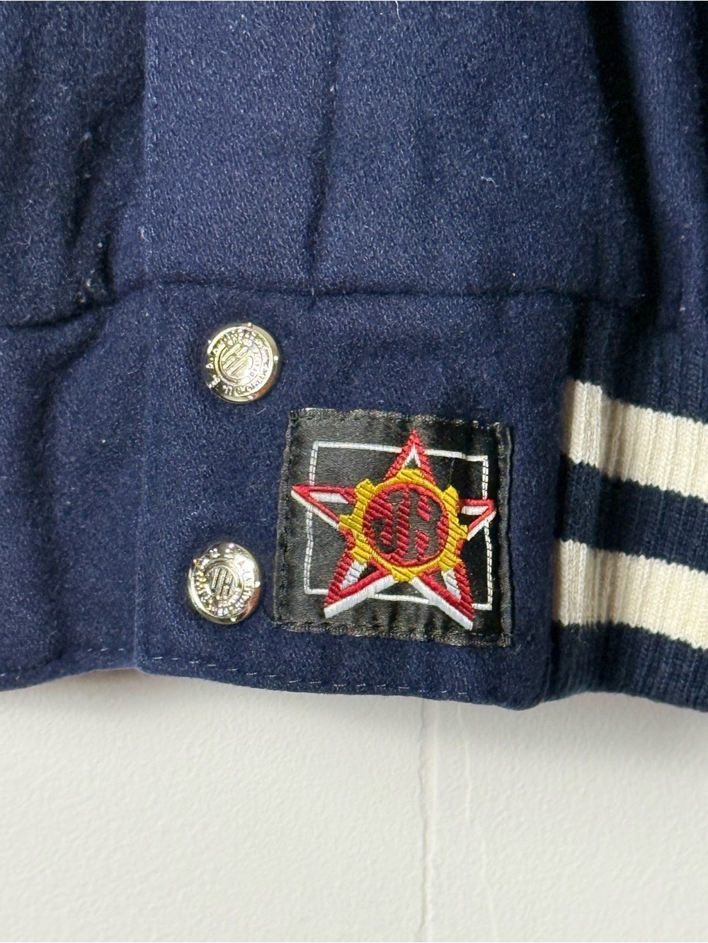 Vintage JH Design New York Yankees Wool Varsity Jacket 5XL Made in USA - Picture 7 of 13